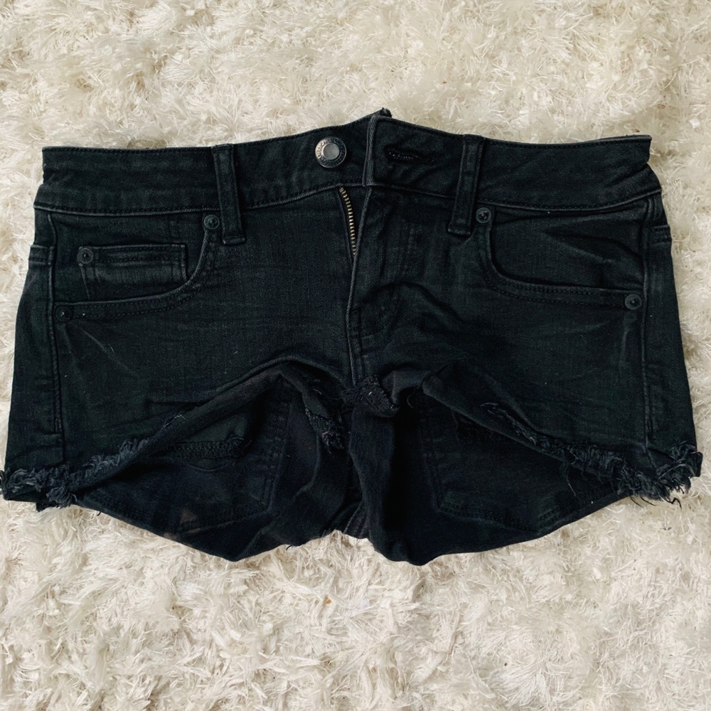American Eagle Low Rise Jean Shorts